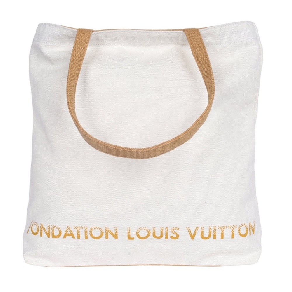 NWT Louis Vuitton Foundation Canvas Tote‎ Bag